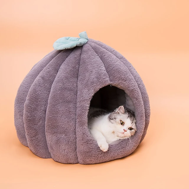 Pet bed for cat accessories lit pour chat cave house kattenmand cats products for dogs cama de gato cama para pet window perch 2