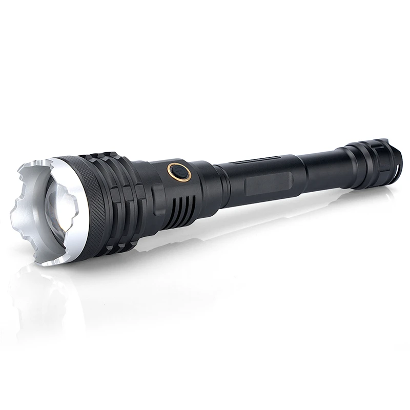 XHP160.2 3800lm Zoomable Strong LED Flashlight 16-core LED USB Rechargeable Zoomable Lantern Torch Camping Fishing Hunting Light