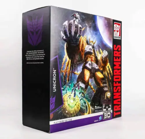 Новые Трансформеры Autobots Platinum Edition UNICRON Коллекционная фигурка