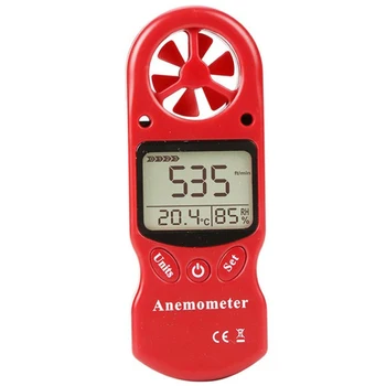 

Backlight Measurement Digital Gauge Anemometer Neck Strap Handheld Mini Wind Speed Outdoor Low Consumption Long Transmission