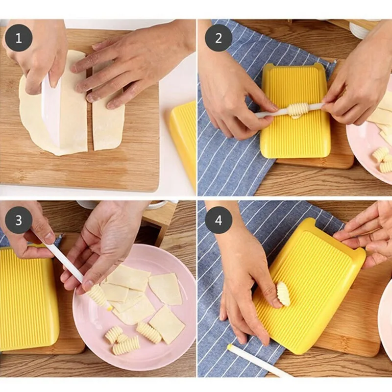 Бытовая паста макароны доска Gnocchi производитель Скалка Детские DIY пищевая добавка пластиковые формы гаджеты кухонные инструменты