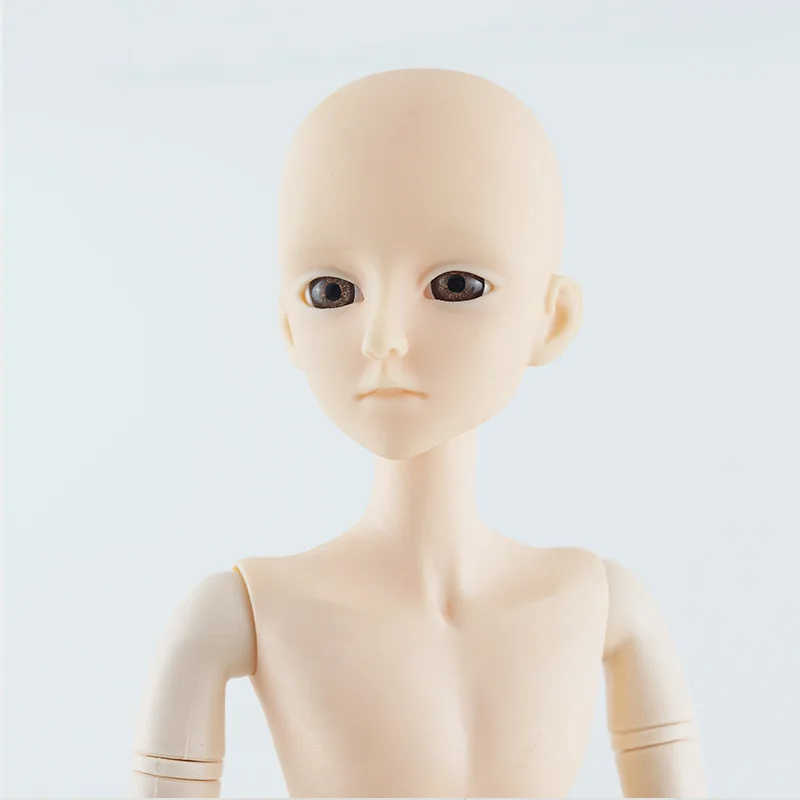 

New Style Made in China 60 Centimeter 3 Points Male Body Changing the Makeup 4D Eye BJD Doll Pu Muscle 21 Joints Naked Baby Elem