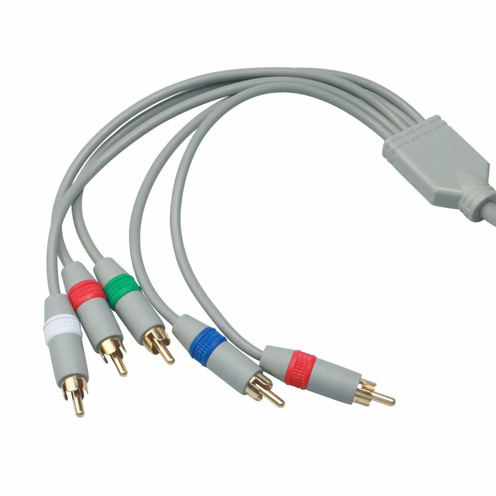 6FT HD TV Component RCA Audio Video AV Cable Cord Plug for Nintendo Wii