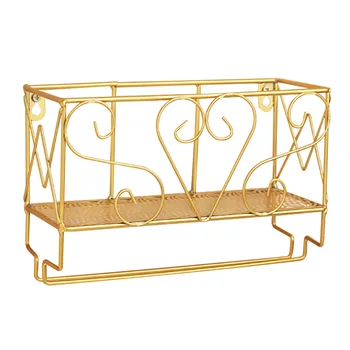 

Space Saving Solid Home Decor Iron Art Wine Rack Durable Kitchen Practical Heavy Duty Bar Simple Wall Hanging With Screws