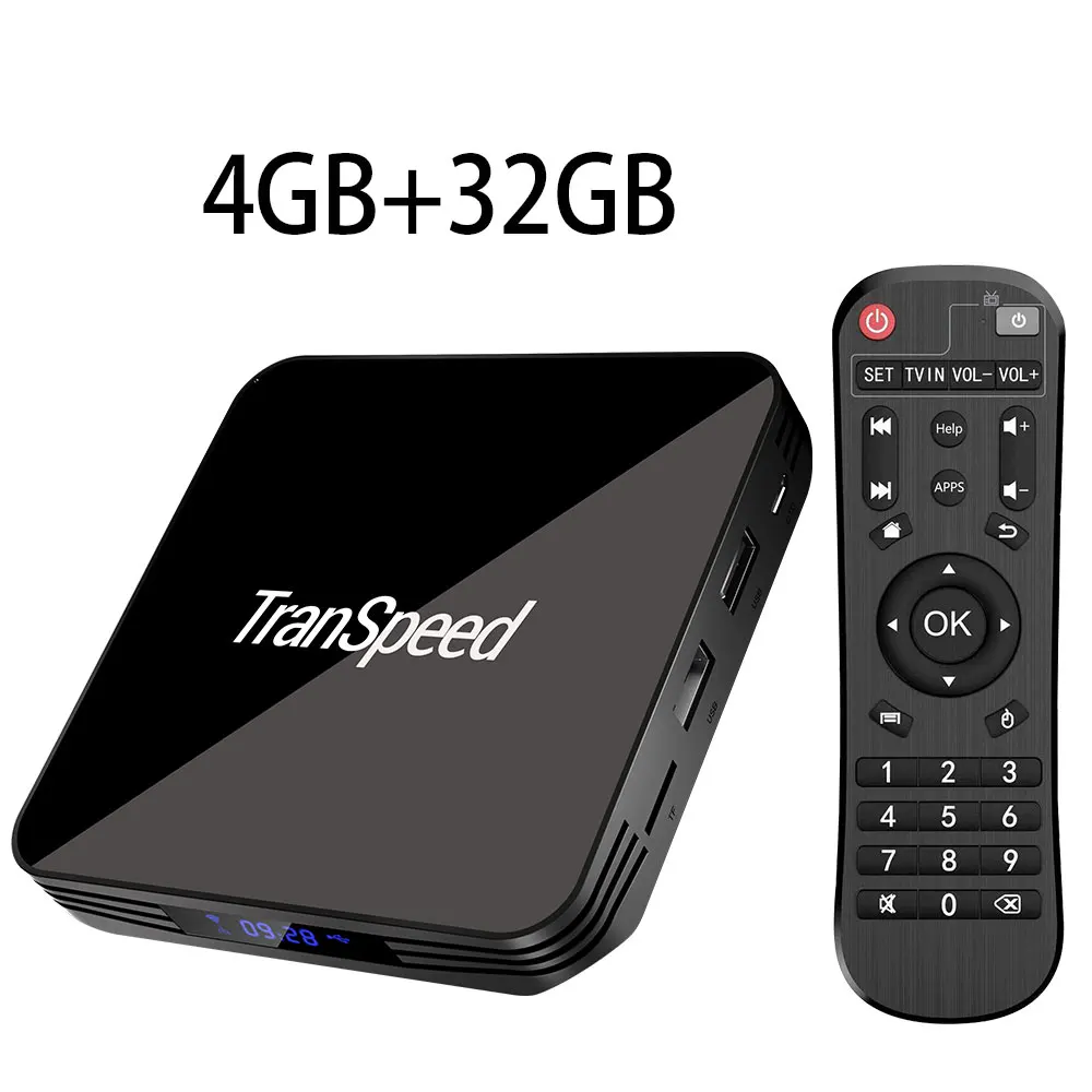 Android 9,0 ТВ приставка 4 ГБ 32 ГБ 64 Гб Amlogic S905X3 8K HDMI 2,4G и 5G Wifi Netflix Youtube 1000M 5G Wifi приставка - Цвет: 32G Tv Box