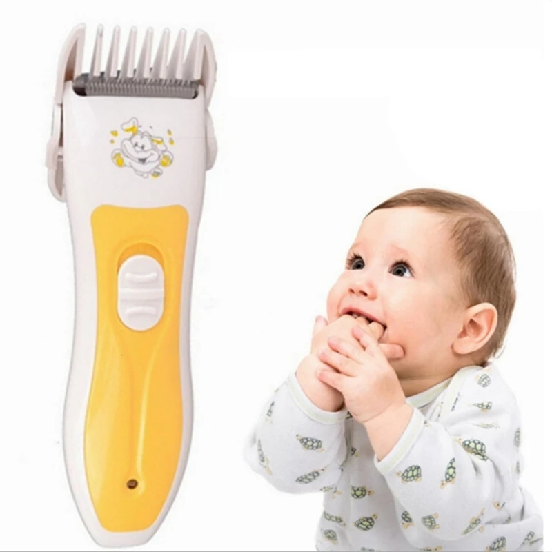 

Hair Clipper Waterproof Baby Cordless Mute Quiet Safe Rechargeable Ceramic Blade Children Rechargeable Mute Scissors