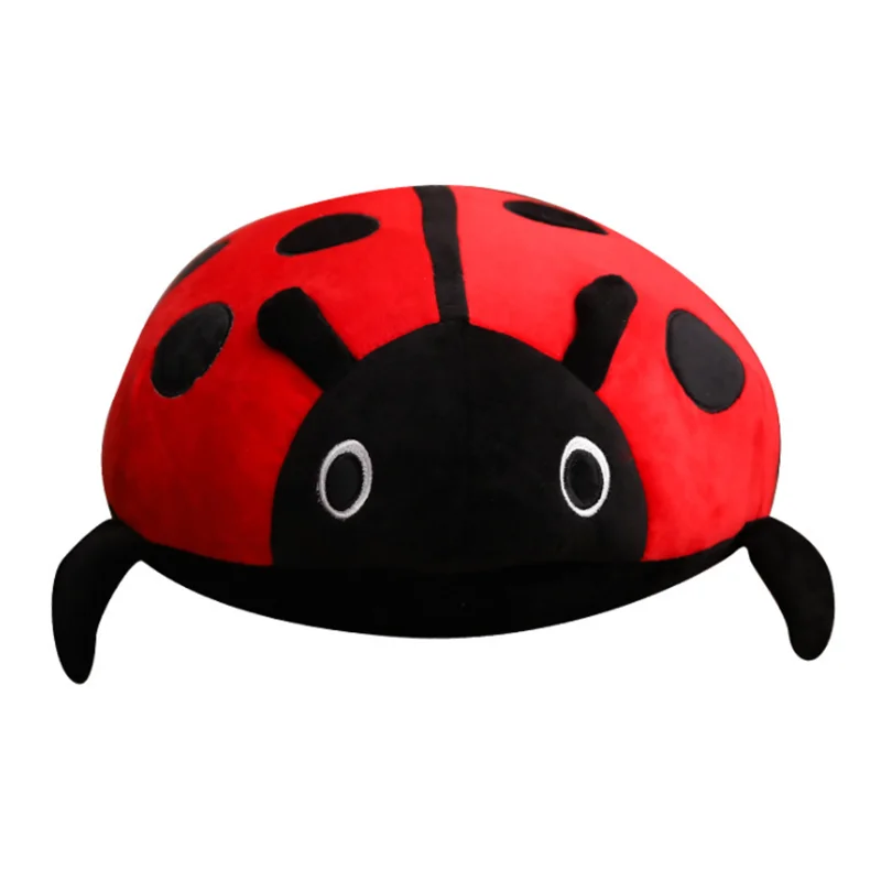 

40cm Creative Ladybug Ladybird Beatles Plush Toys Soft Cute Insect Dolls Stuffed Animals Pillow For Kids Girls Birthday Gifts