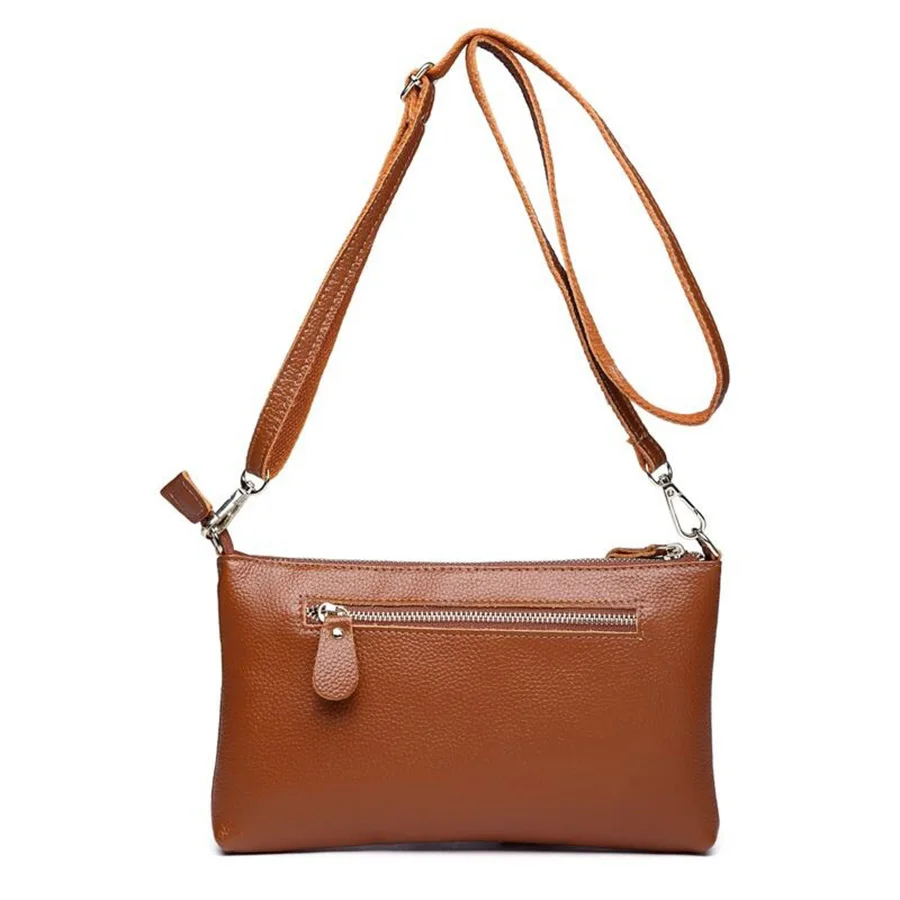 Mara's Dream New Solid Color Leather Ladies Messenger Bag Clutch Bag Evening Bag Casual Small Bag