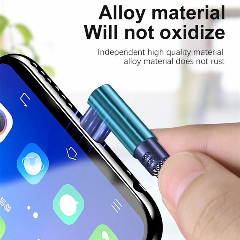 90 градусов джинсовый USB кабель для iPhone Xiaomi usb type C кабель Быстрая зарядка кабель для передачи данных для Galaxy S9 samsung Zend переключатель USB