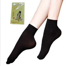 Новые стильные тонкие и двойные женские короткие шелковые чулки тонкие бархатные шелковые чулки индивидуальная упаковка проволока короткие Sil