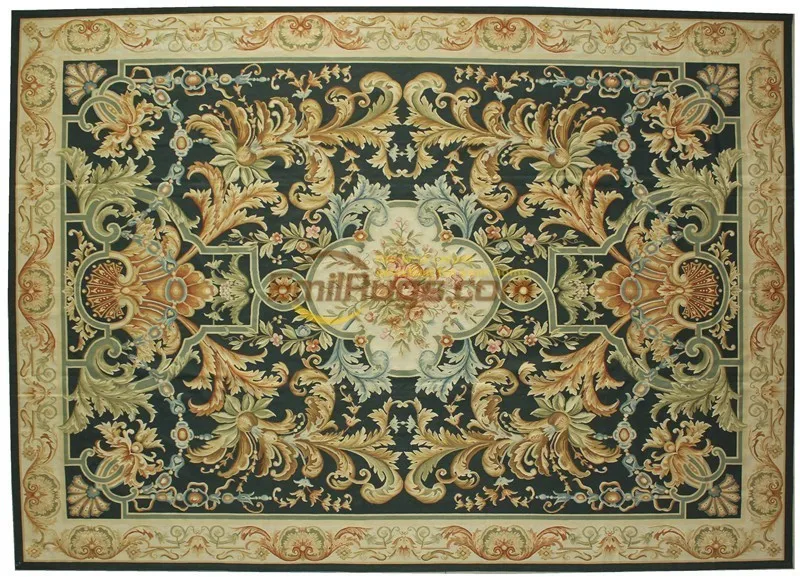 Французский aubusson коврики для гостиной, гостиной, бытовой, чистая гостиная gc88aubyg2