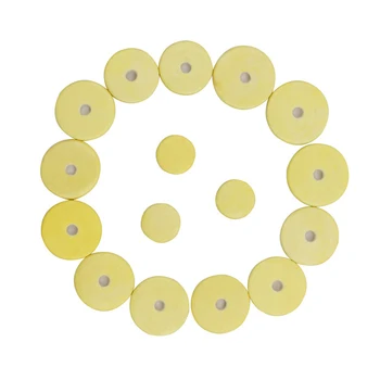 

16pcs Practical Portable Flute Pad Set Durable Accessories Maintenance PU Leather DIY Woodwind Repair Lightweight Open Hole