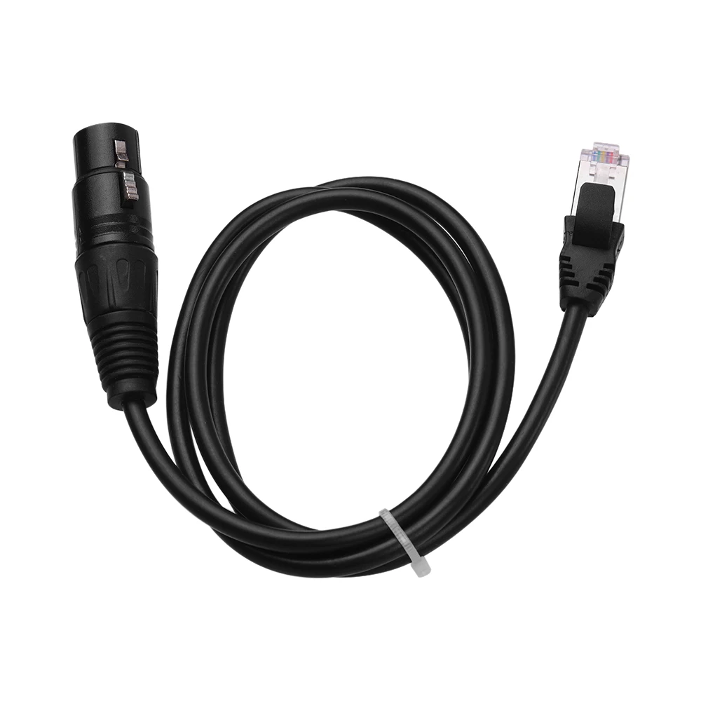 Сетевой коннектор RJ45 с низкой задержкой для 3 контактного мини XLR мама удлинитель