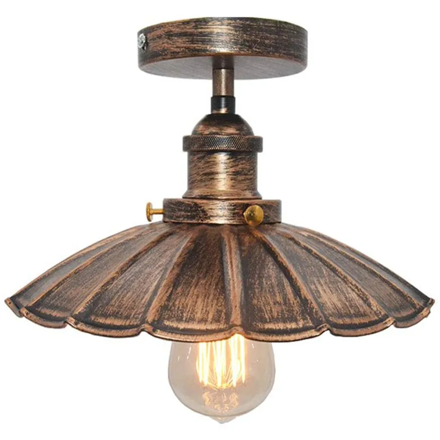 E27 Industrielle Deckenlampe – LED Schienenlampe, Verstellbar 30–85 Cm, Für Wohnzimmer, Bar, Café