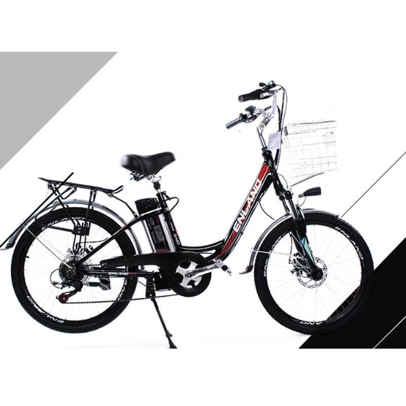 Perfect new 24 inch 250w 48v electric bike variable speed double disc brake aluminum alloy e bike Lithium battery electric bicycle ebike 2