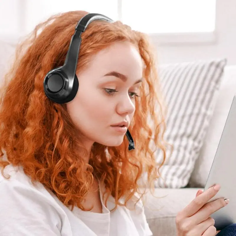 Проводные стереонаушники logitech H390 с usb-разъемом для наушников с функцией управления музыкой и микрофоном с шумоподавлением для ПК