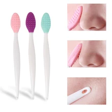 Новая ванночка, очищающее средство для лица, FDA, для чистки лица, силиконовый шампунь, щетка для душа, детский массажный умывальник, отшелушивающий для лица, щетки