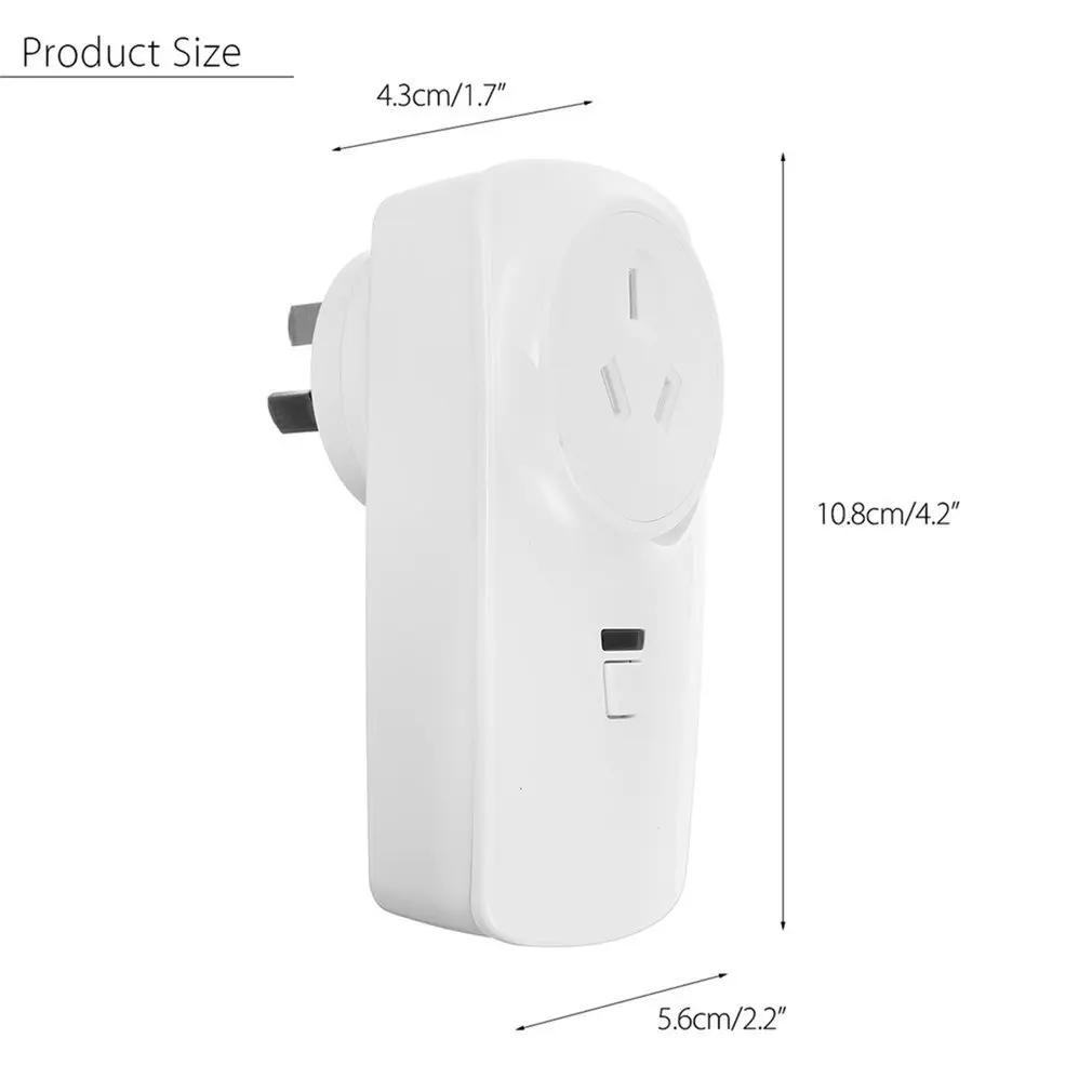 10A Wifi Smart AU Plug Беспроводная розетка дистанционное управление умная розетка телефон приложение управление Wifi умный дом выход таймер горячая распродажа