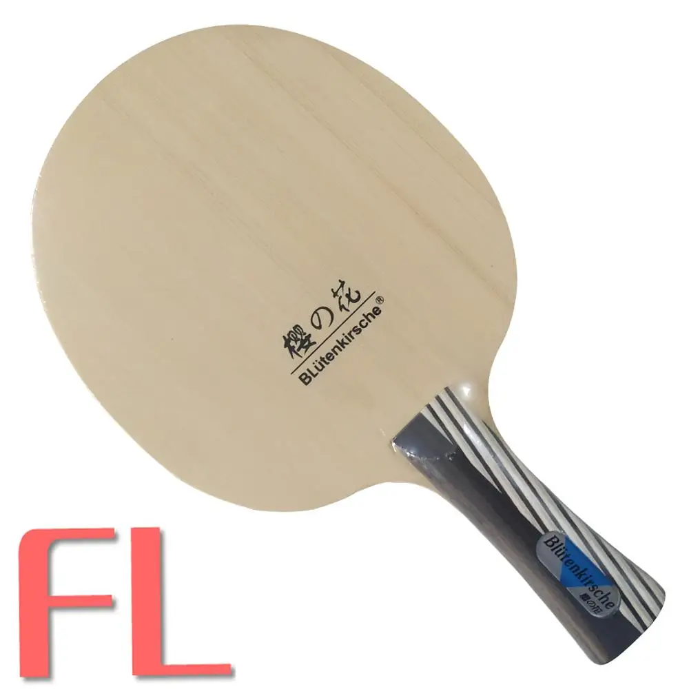 FL long handle Kokutaku BLutenkirsche B-3004 B3004 B 3004 shakehand настольный теннис пинг понг лезвие LongShakehand FL - Цвет: FL long handle