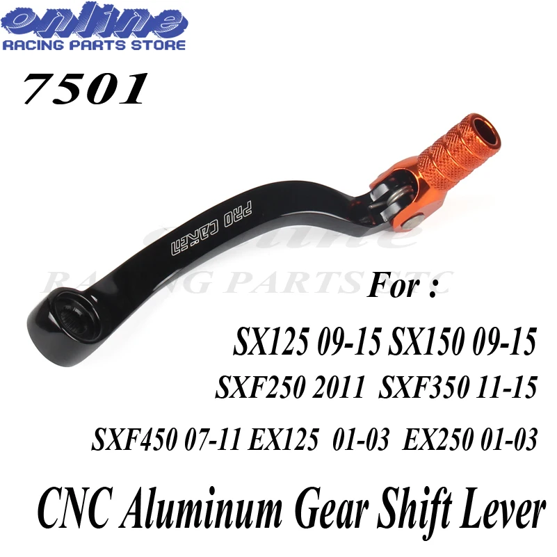 CNC Заготовка рычаг для коробки передач SX125 SX150 SXF250 SXF350 SXF450 EX125 EX250 Мотокросс Enduro