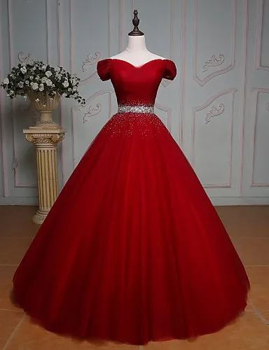 Robe de soiree бордовое вечернее платье с открытыми плечами тюлевые платья для выпускного вечера бисерные длинные модные Специальные вечерние платья Vstidos