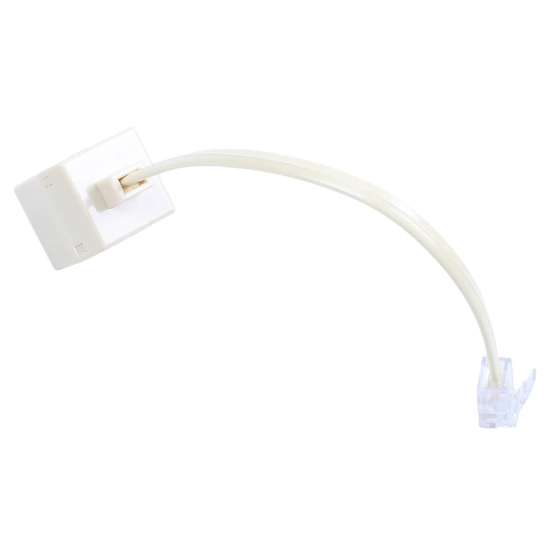 RJ 11 6P 4 C коннектор 2 x jack port M / F сплиттер телефонный адаптер кабель