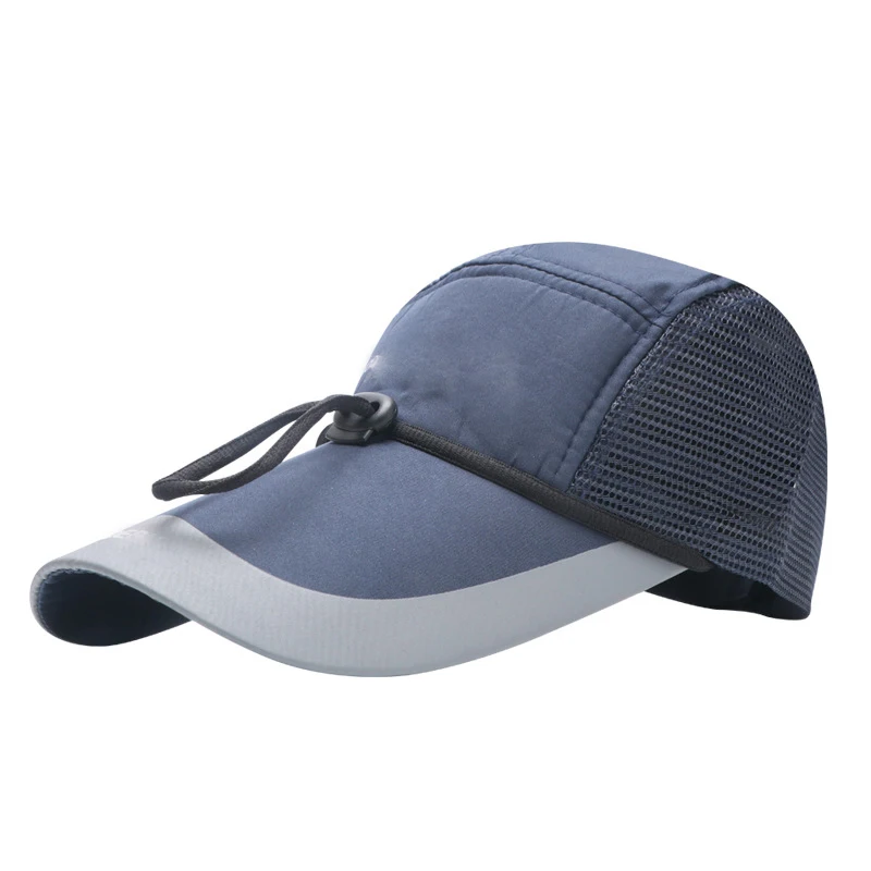 Spring and Summer Outdoor Work Mountaineering Fishing 14cm Long Brim Quick Drying Breathable Baseball Cap