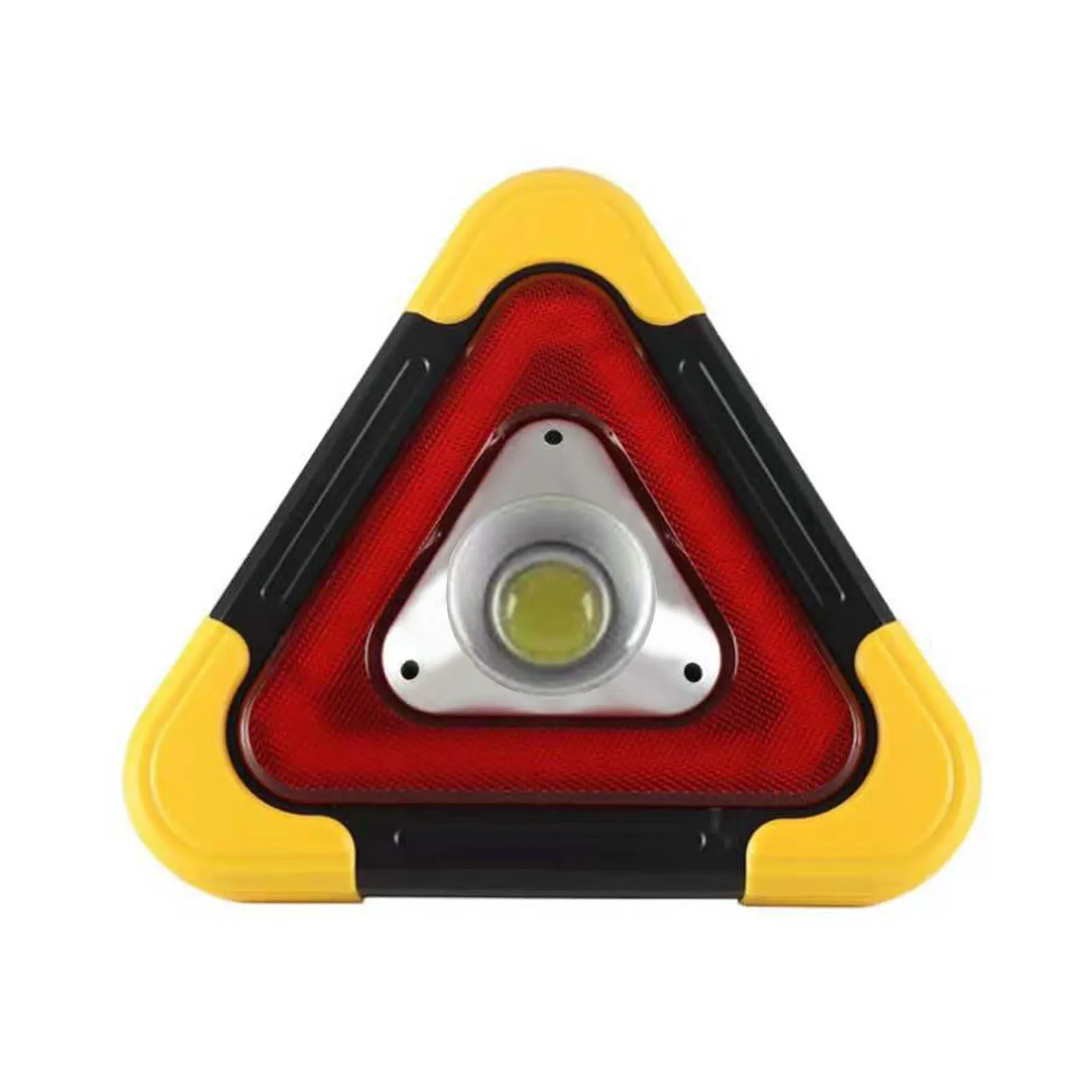 1000Lm Outdoor Triangle Warning Sign Car LED Work Light Road Safety Emergency Breakdown Alarm Lamp Portable Flashing | Спорт и