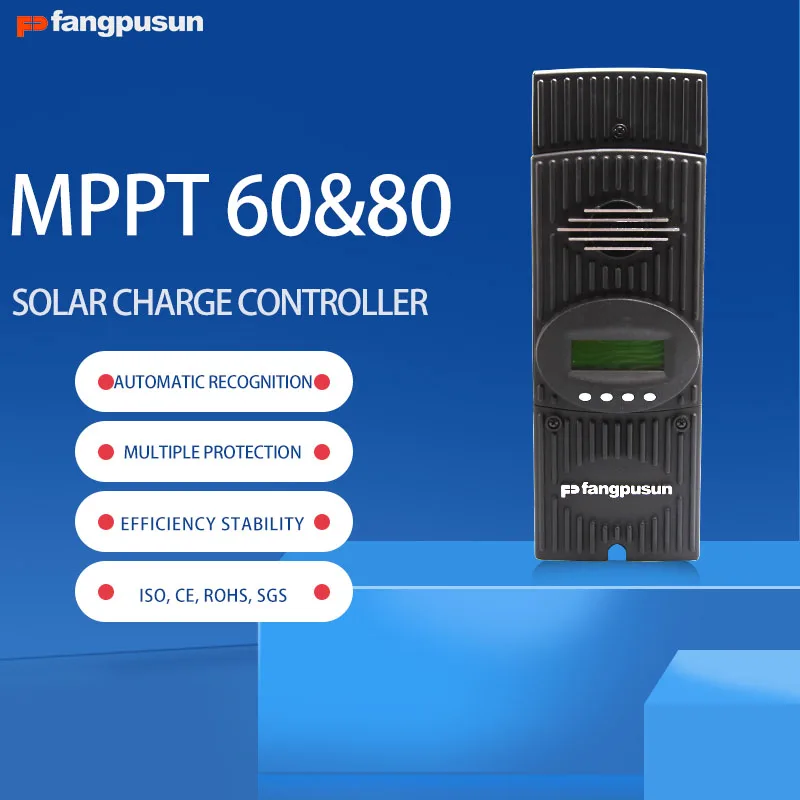 Fangpusun MPPT 80A 60A with RTS and Mate2 outback MPPT function solar
