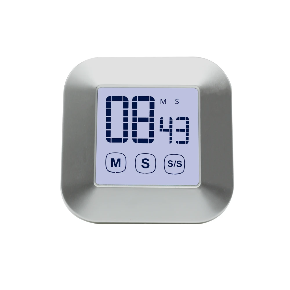 

New Portable Digital LCD Screen Kitchen Cooking Timer Round Magnetic Countdown Alarm Clock Home Kitchen Timers Tools