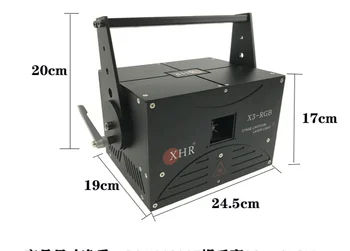 

SD 3W RGB Full Color Text DJ Disco Stage Laser Show Light