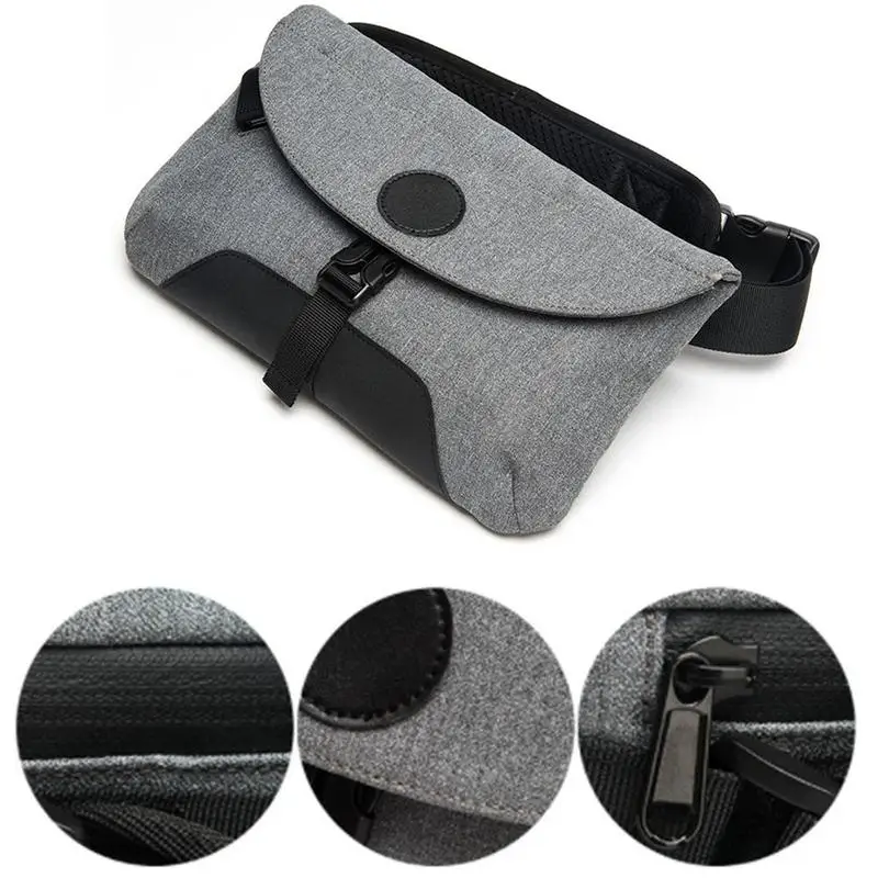 Male Single Shoulder Bag Crossbody Bags Anti Theft Bags Waterproof Sling Bag Casual Mini Travel Pouch