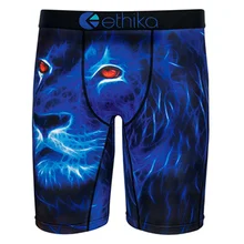 

Ethika Men Underpants Boxers Camouflage Lip Designer Tight Panties Male Ice Silk Boxer Long Ethika Shorts Sport Man