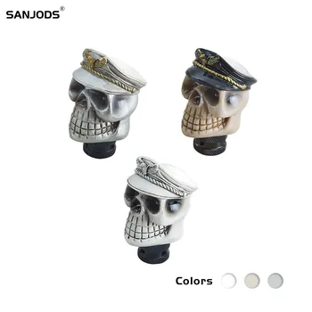 

Gear Shift Knob Skull automatic Personalized Modification sport Lever Gear Stick Golf 7 Universal Manual Head Lever Auto Parts
