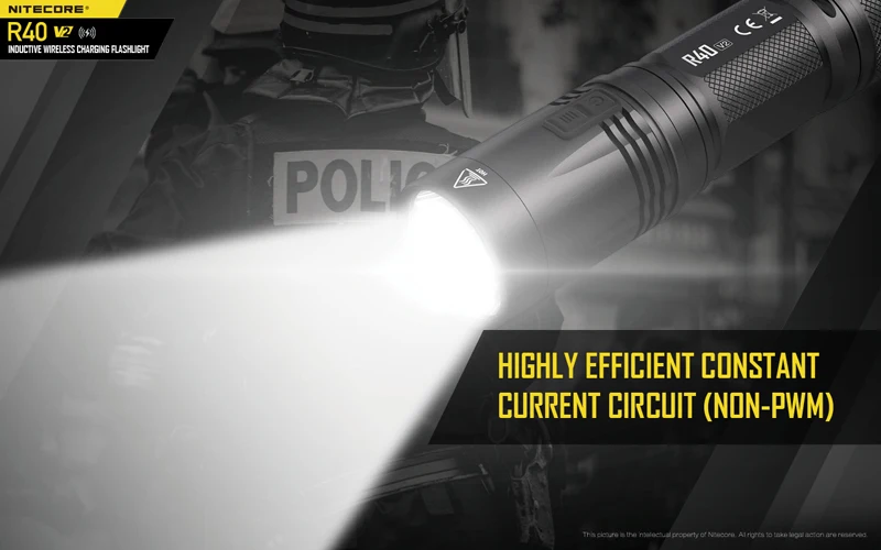 NITECORE R40 V2 Wireless Charging Flashlight (20)