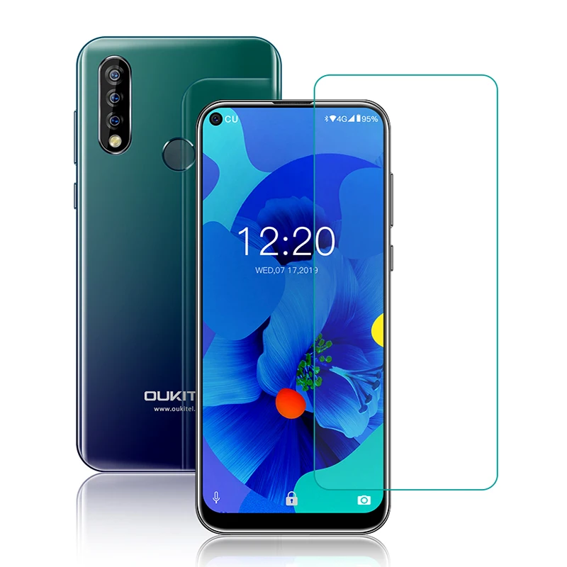 Защитное стекло для Oukitel C17 Pro закаленное с защитой от царапин C17Pro защитная пленка