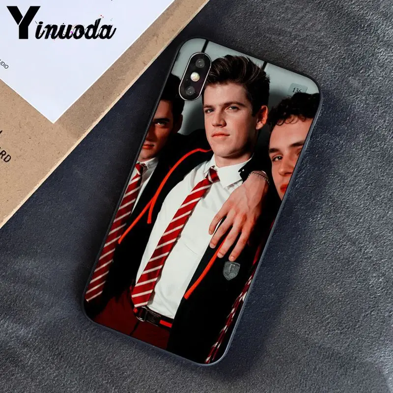 Yinuoda испанский ТВ серии Elite Новинка Fundas чехол для iPhone X XS MAX 6 6s 7 7plus 8 8Plus 5 5S SE XR 11 11pro max