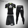 Men's Running Cycling Mountaineering Sportswear Gym Rashguard Boxing Jogging Compression Tight Sports T Shirt Basketball Tights