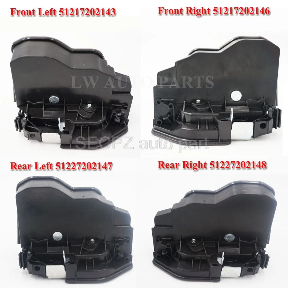 Мощность Электрический привод защелки дверного замка для BMW X6 E60 E70 E90 OEM 51217202143