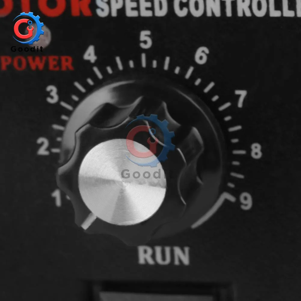 AC 220 вольтным и Скорость контроллер 400 Вт Мотор широкий Скорость регулятор определить вперед назад 50 Гц/60 Гц высокой точности