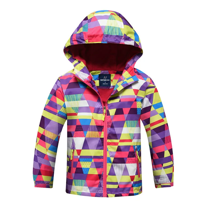 Осенние флисовые куртки для мальчиков; Тренч; детская одежда; От 2 до 13 лет; теплая верхняя одежда с капюшоном для подростков; ветровка; водонепроницаемое Детское пальто - Цвет: C6