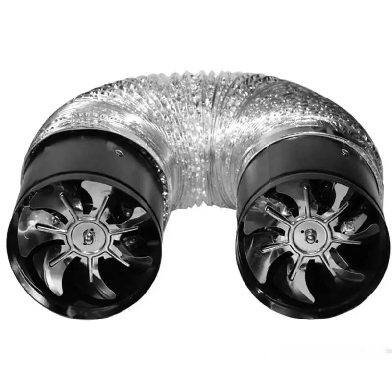 220 فولت مروحة قناة مستديرة 4 "6" الداعم العادم ال...