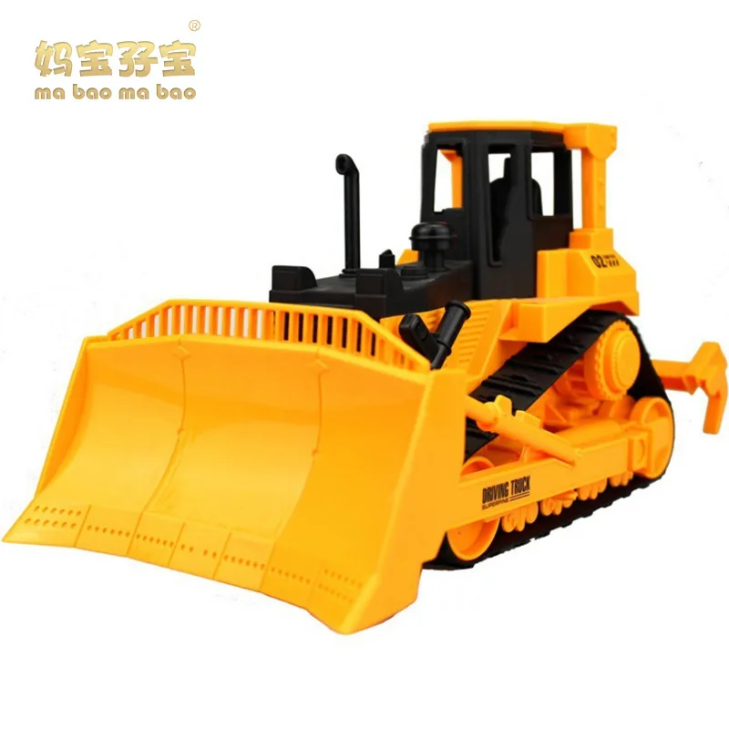 Горячая Распродажа xiong yuan большой размер копания гусеничный бульдозер культивированный земельный трактор игрушечный автомобиль инженерный автомобиль 8188-2
