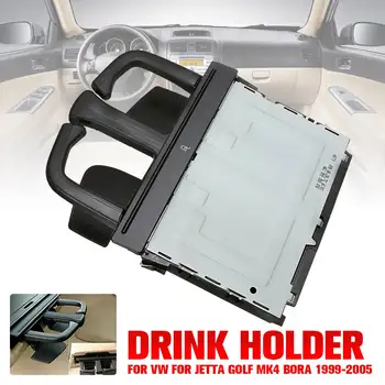 

1J0 858 601 C Front Dash Folding Car Auto Drink Cup Holder For VW Jetta Golf MK4 Bora 1999-2005 1J085860
