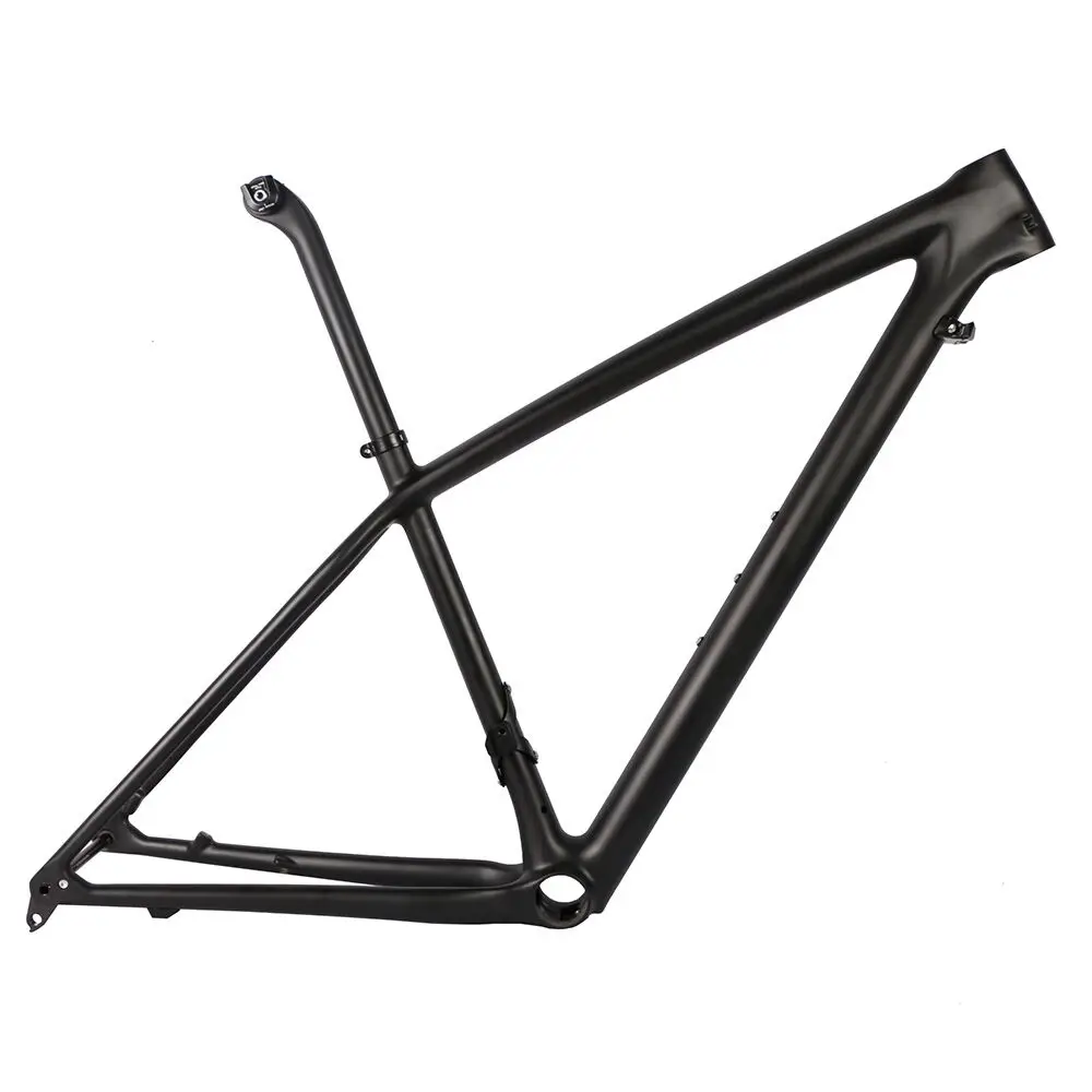 NO LOGO T1000 углеродное волокно Costelo SOLO II горный MTB 29er карбоновая рама для велосипеда Рама Подседельный штырь зажим только 820-920 г только супер светильник - Цвет: NO LOGO