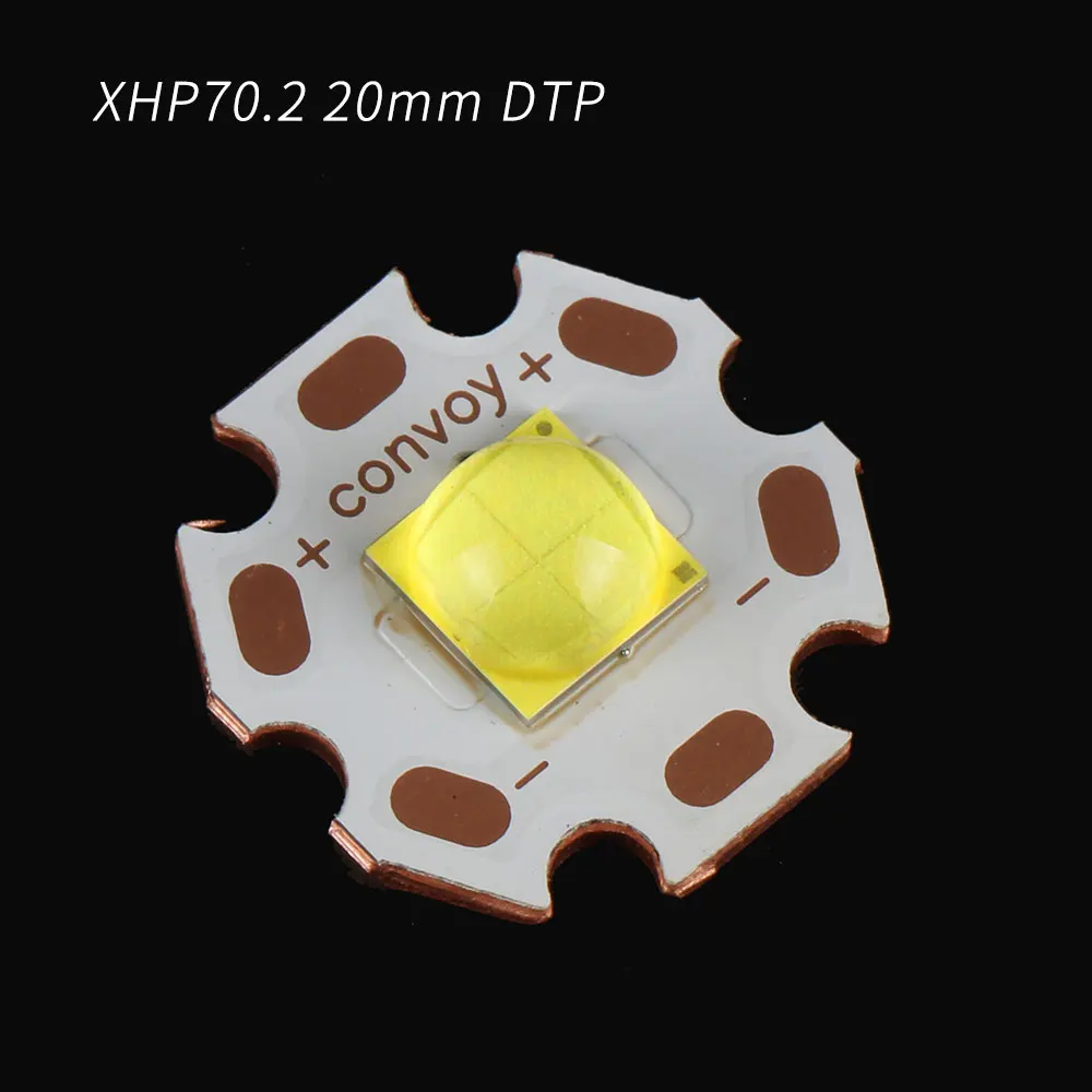 Светодиодный XHP70.2 с медной платой DTP 6 в 20 мм | Лампы и освещение