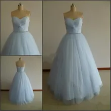 Новые реальные фотографии Милая шеи Бальные платья синий плиссе вышивка бусинами бальное платье Выпускные платья Бальные платья