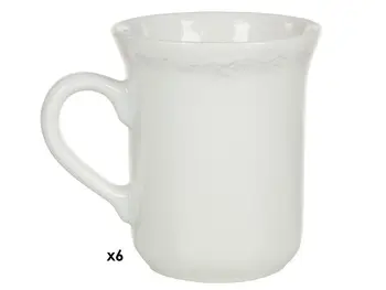 

Set of 6 Cups (6 pcs) (8,5 x 12,5 x 10 cm) - Queen Kitchen Collection