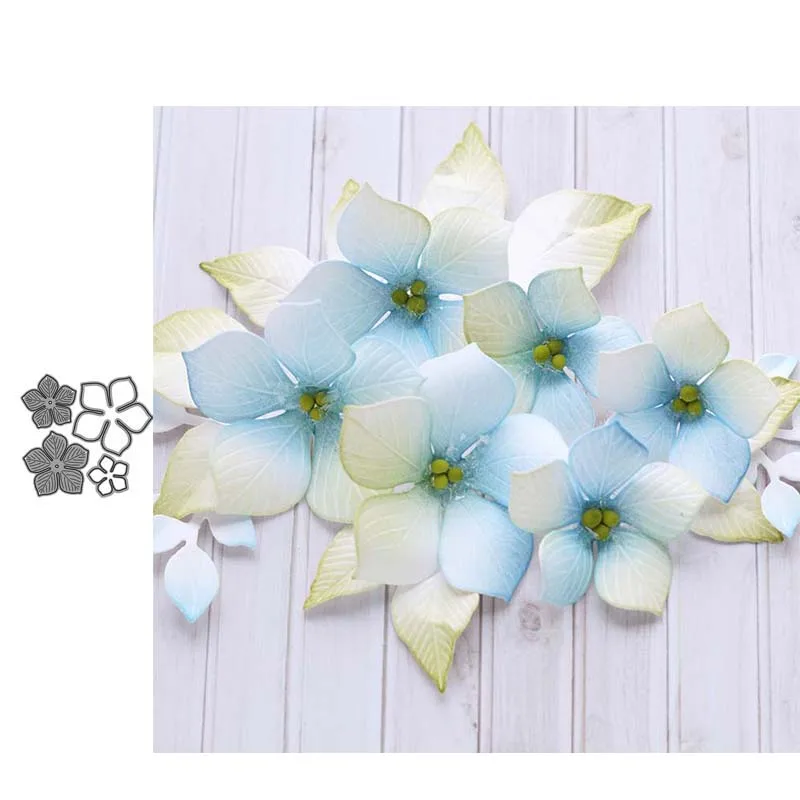 JC Metal Cutting Dies Scrapbooking Beautiful Flowers Shape Stencil Craft Mold Decor Template 2020 New Design Punch Blade Model | Дом и сад