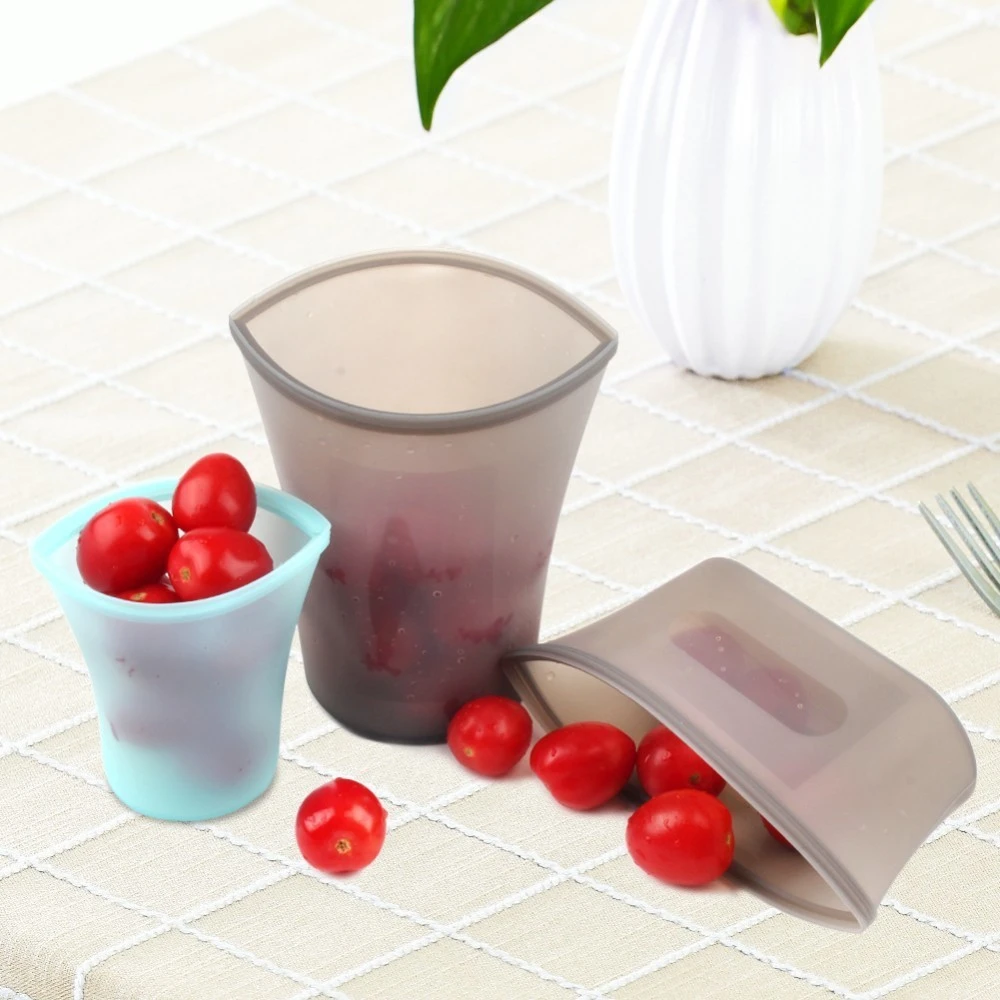 8 шт. многоразовые силиконовые герметичные пакеты для хранения пищевых